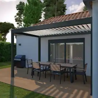 Mister Menuiserie Pergola aluminium bioclimatique - paros autoportée offre