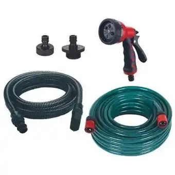 Bricomarché Kit d'accessoires pour pompe de surface (7 pièces) offre