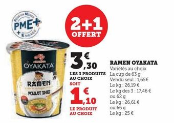 Super U Ramen oyakata offre