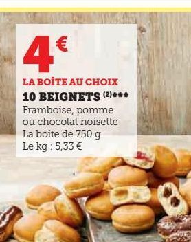 Hyper U 10 beignets offre