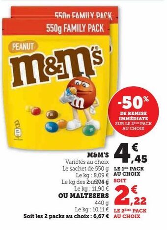 M&m's