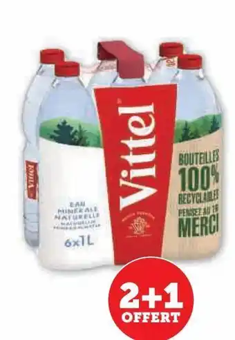 U Express Eau minerale naturelle vittel offre