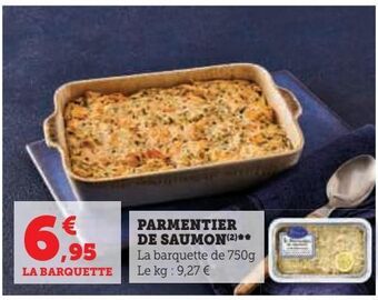 U Express Parmentier de saumon offre