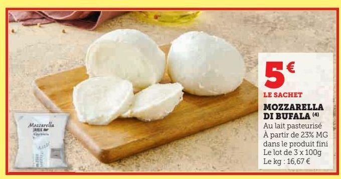 Hyper U Mozzarella di bufala offre