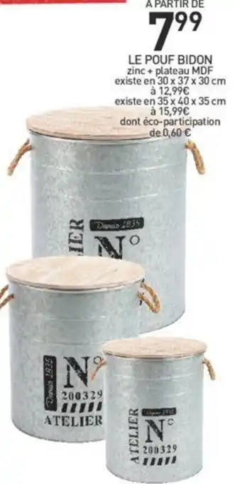 Le Pouf Bidon