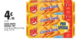 E.Leclerc CASSE-CROÛTE ORIGINAL "BN" offre