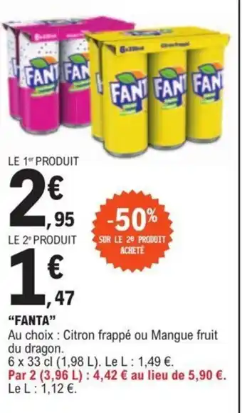 E.Leclerc "FANTA" offre