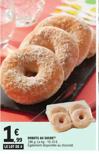E.Leclerc DONUTS AU SUCRE() offre