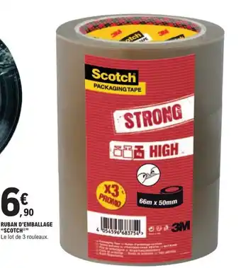 E.Leclerc RUBAN D'EMBALLAGE "SCOTCH®" offre