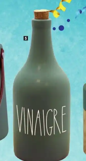 E.Leclerc VINAIGRIER EN CÉRAMIQUE AVEC BOUCHON EN LIÈGE offre