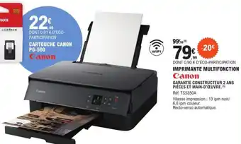 E.Leclerc IMPRIMANTE MULTIFONCTION Canon offre