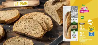 E.Leclerc PAIN COMPLET BIO LEVAIN A L'ANCIENNE "BIOFOURNIL" offre