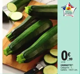 E.Leclerc COURGETTE offre
