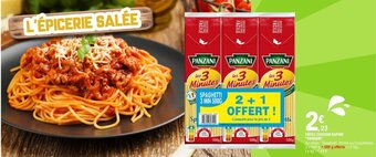 E.Leclerc PÂTES CUISSON RAPIDE "PANZANI" offre