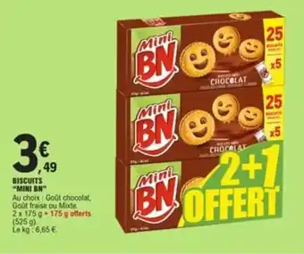 E.Leclerc BISCUITS "MINI BN" offre