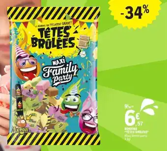 E.Leclerc BONBONS "TÊTES BRÛLÉES" offre