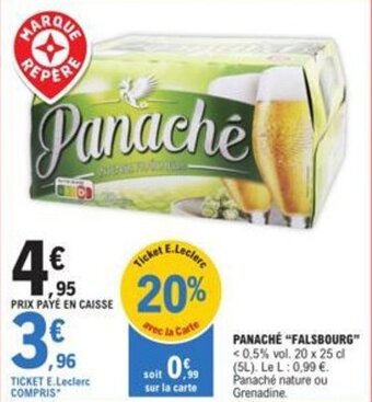 E.Leclerc PANACHE "FALSBOURG" offre