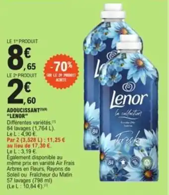E.Leclerc ADOUCISSANT "LENOR" offre