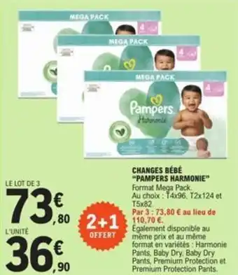CHANGES BĂBĂ "PAMPERS HARMONIE"