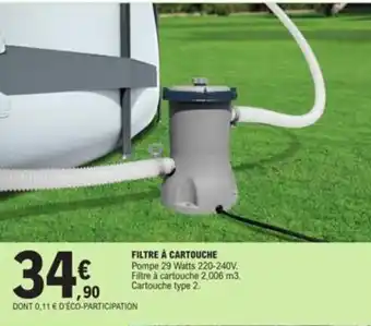 FILTRE À CARTOUCHE