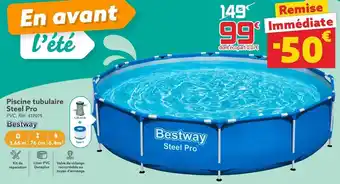 Gifi Piscine tubulaire steel pro offre