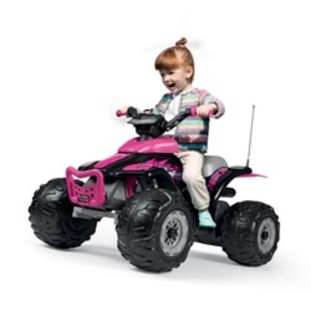 King Jouet Quad t-rex rose offre