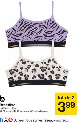 Zeeman Brassière offre