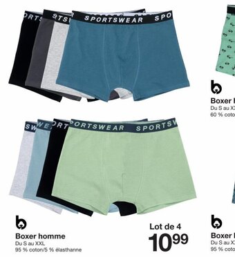 Zeeman Boxer homme offre