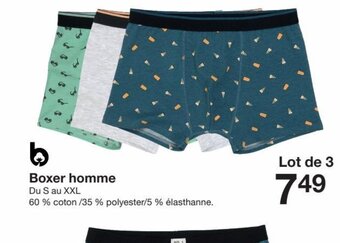 Zeeman Boxer homme offre