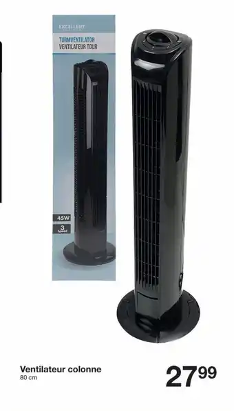Zeeman Ventilateur colonne 80 cm offre