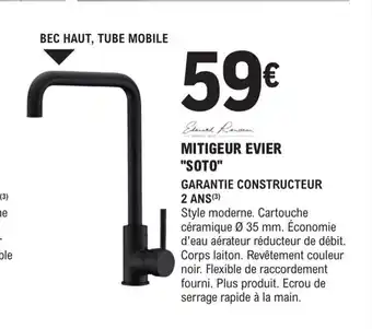 Edensed Renssean MITIGEUR EVIER