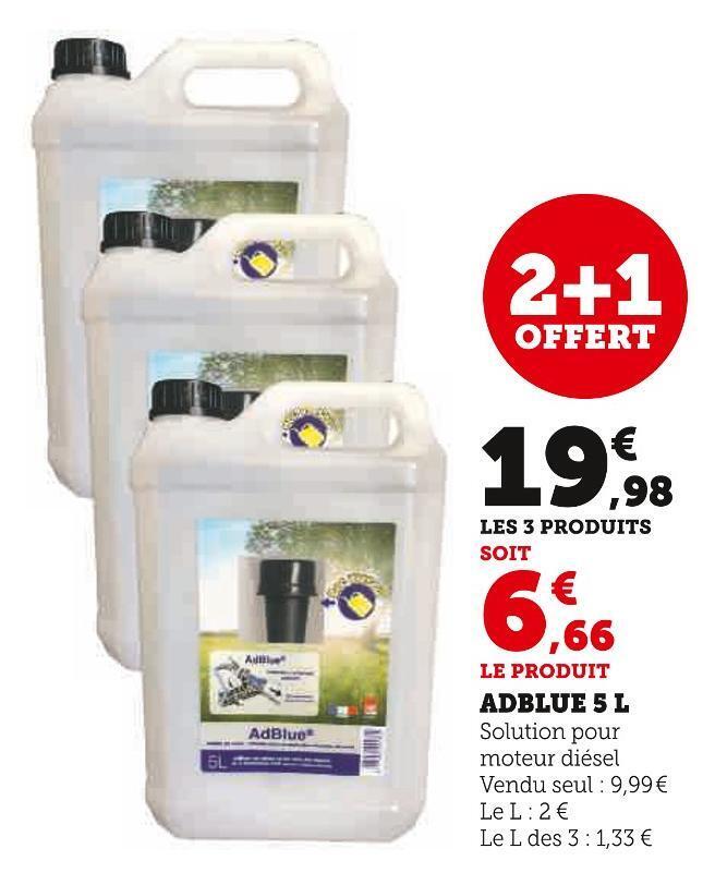 Super U Adblue 5 l offre