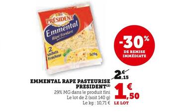 President emmental rape pasteurise