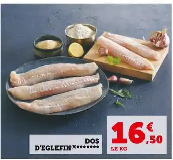 Super U Dos d'eglefin offre