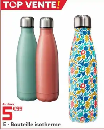 Gifi Bouteille isotherme offre