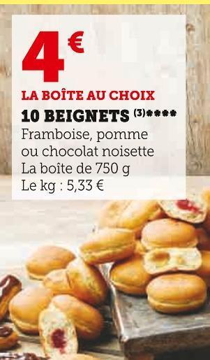Super U 10 beignets offre