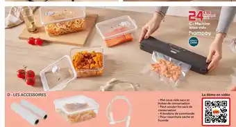 Gifi Machine sous vide offre