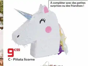 Gifi Piñata licorne offre