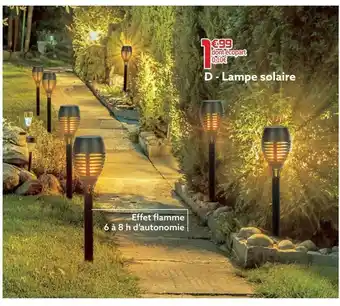 Gifi Lampe solaire offre