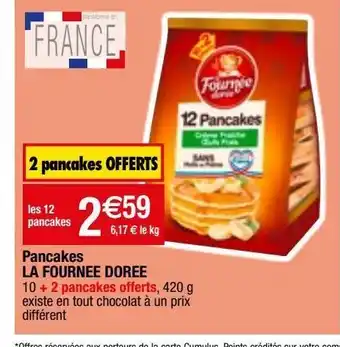 Crêpes la fournée dorée