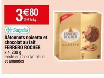 Migros Glace ferrero rocher offre