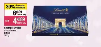 Chocolats lindt