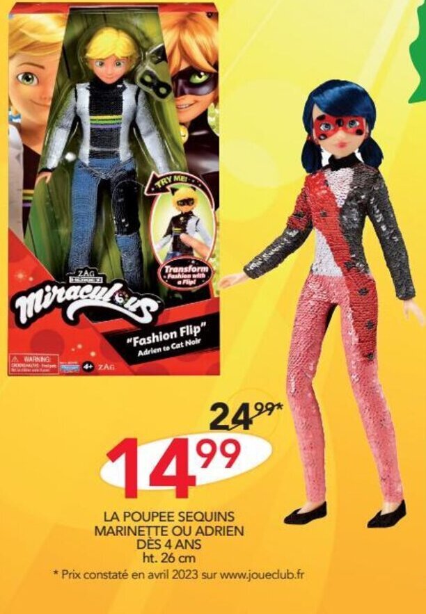 Poupee marinette cheap et adrien