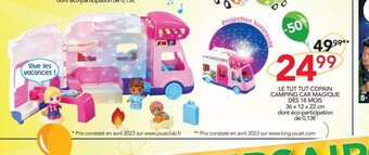 Stokomani LE TUT TUT COPAIN CAMPING CAR MAGIQUE DES 18 MOIS offre