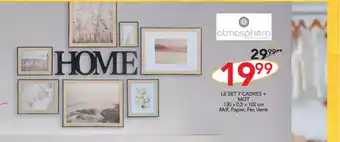 Stokomani LE SET 7 CADRES + MOT offre