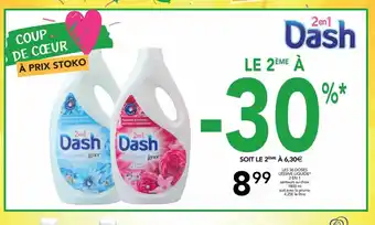LES 36 DOSES LESSIVE LIQUIDE* 2 EN 1 senteurs au choix 1800 ml