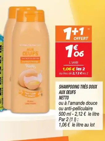 Shampooing tres doux AUX CEUFS