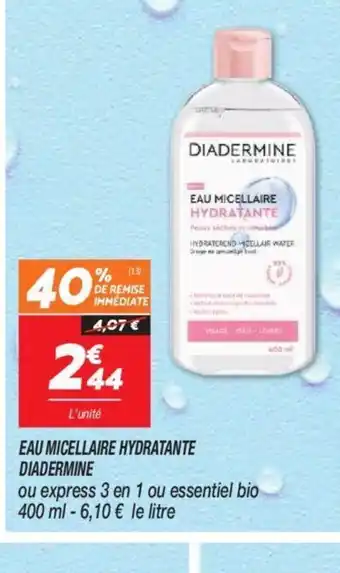 Netto EAU MICELLAIRE HYDRATANTE offre