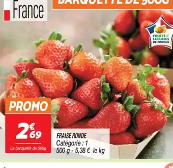 Netto FRAISE RONDE offre