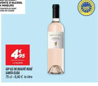 Netto IGP ILE DE BEAUTÉ ROSÉ SANTA ELISA offre